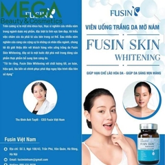 Viên uống trắng da Fusin skin whitening