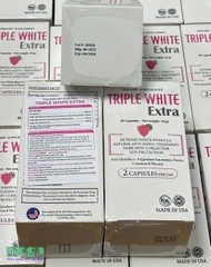 Viên Uống Trắng Da Triple White 50 Viên Mẫu Mới 2025