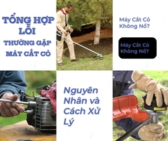 Tổng Hợp Lỗi Thường Gặp Khiến Máy Cắt Cỏ Không Nổ