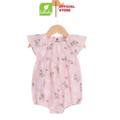 Lullaby Body bé gái chun cổ NH193V - Hồng in - 12M