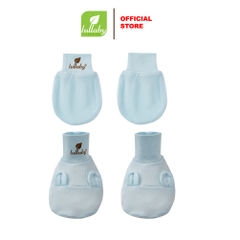 Lullaby Set bao tay + bao chân NH353N - Xanh blue - 1M