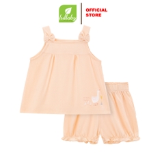 Lullaby Bộ bé gái 2 dây NH361N - Hồng cam - 9,12,18,24M