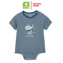 Lullaby Body bé trai NH377N - Xanh ghi - 3,6,9M