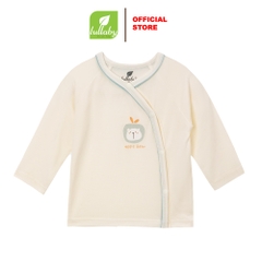 Lullaby áo cài lệch dài tay NH392N - Trắng - 1,3M
