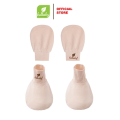 Lullaby Set bao tay + bao chân NH407N - Be nâu