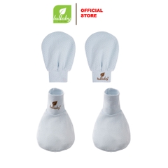 Lullaby Set bao tay + bao chân NH407N - Xanh blue