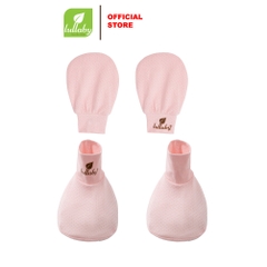 Lullaby Set bao tay + bao chân NH407N - Hồng
