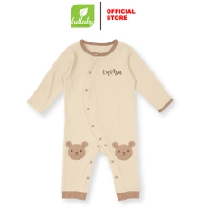 Lullaby Sleepsuit cài lệch NH549N - Be  (3M, 6M, 9M, 12M)