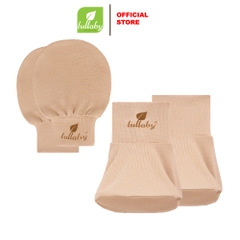 Lullaby Set bao tay + bao chõn NH703R - Be in Gấu