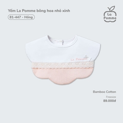 Yếm La Pomme bông hoa nhỏ xinh - Hồng