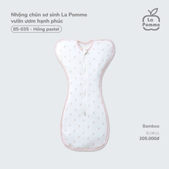Nhộng chũn sơ sinh La Pomme vườn ươm hạnh phúc - S Hồng Pastel