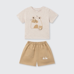 Bộ cộc tay La Pomme Bạn nhỏ đáng yêu - 6,9,12,18M,3Y Be