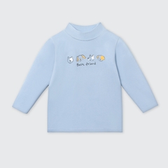 Áo giữ nhiệt La Pomme sắc màu tươi sáng - 6,9,12,18M,3Y,4Y,5Y Xanh