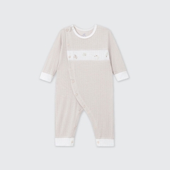 Body dài tay La Pomme truy tìm hạt dẻ - Newborn,0M,3M Be