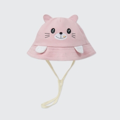 Mũ vành La Pomme Mèo con Đáng Yêu - 44,46,48cm Hồng