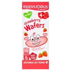 Bánh gạo ăn dặm Kiddylicious Wafers 6M+(4 gói nhỏ)