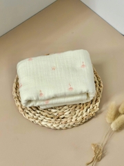 Little Love Khăn Xô Tắm Muslin Họa Tiết Sao