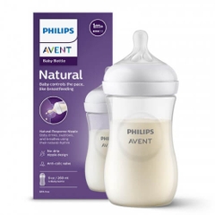 Bình sữa PP MPTN mẫu mới 1M+ Avent