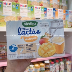 Sữa chua Bledina Pháp vỉ 6 hộp dành cho trẻ từ 6 tháng tuổi