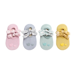 Bộ 4 đôi tất buộc nơ Candy Nắng Của Mẹ