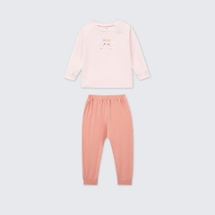 Bộ dài tay La Pomme Little Dream -  6,9,12,18M,3,4,5Y Hồng