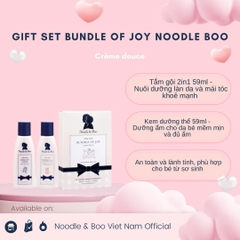 Set tắm gội Bundle Noodle Boo đi du lịch