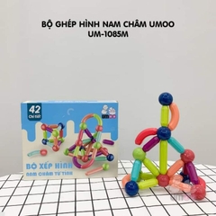 Bộ xếp hình nam châm từ tính 42 chi tiết Umoo