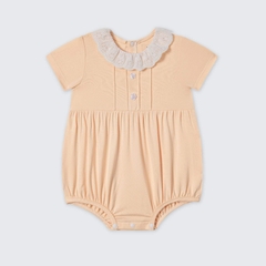 Body cộc tay La Pomme Bèo nhún cách điệu - 3,6M Cam