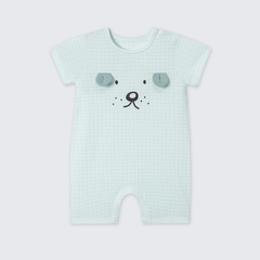 Body cộc tay La Pomme Cún con đáng yêu - 3,6,9,12M Xanh