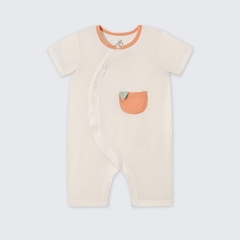 Body cộc tay La Pomme Trái cam cách điệu - 3,6,9,12M Be