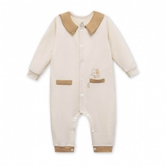 Body dài tay La Pomme xinh xắn dịu êm - 3,6,9,12M Cam