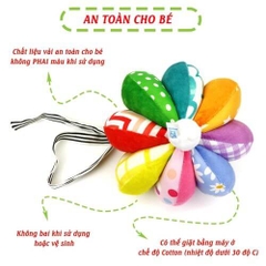 Bóng múi luyện chân Montessori hình cầu vồng Pipo