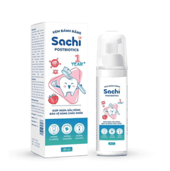 Bọt kem đánh răng Sachi