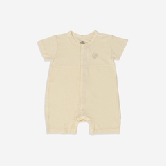 Bu Baby BBB230205.09MA08 | Body đùi, ngắn tay cài giữa | (6-9M, 9-12M) (Kem, Trắng)