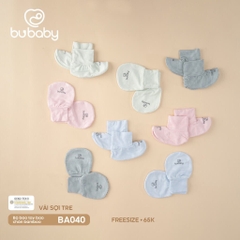 Bộ bao chân, bao tay Bu baby Bamboo cotton Free