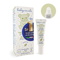 Bút chấm vết muỗi đốt Babycoccole chiết xuất hạnh nhân và dầu oliu cho trẻ từ 0 tháng