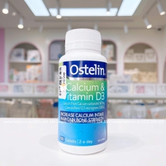 Canxi Ostelin Calcium & Vitamin D3 cho bà bầu 130v