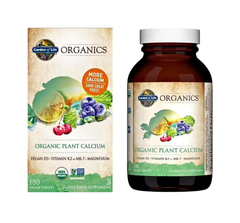 Canxi hữu cơ Mykind Garden of life 180 viên