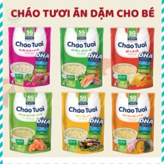 Cháo tươi SG Food cho bé ăn dặm