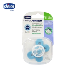 Ti giả Chicco Physio Comfort Silicone cho bé 0-6M và 6M+