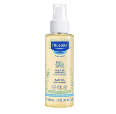 Dầu mát xa Mustela Baby oil 100ml cho trẻ sơ sinh