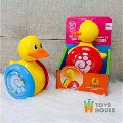 Đồ chơi lật đật có bánh xe Toyshouse 6M+