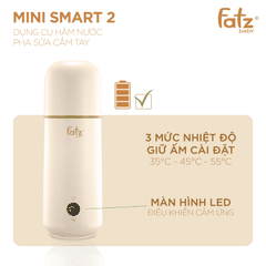 Dụng cụ đun và hâm nước pha sữa cầm tay Mini Smart 2 Fatzbaby