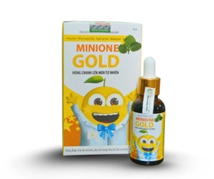 Dầu húng chanh Minion Gold tăng đề kháng cho trẻ từ 0 tháng tuổi