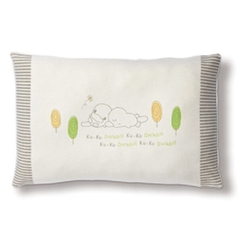 Gối Kuku cho bé bằng vải organic Ku2053 (size 23x35cm)