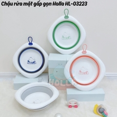 Chậu rửa mặt gấp gọn Holla
