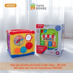 Hộp lập phương thả khối đàn nhạc Toyshouse