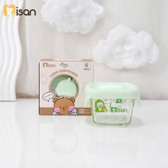 Hũ thủy tinh vuông Misan 160ml