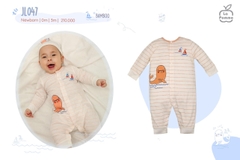 JL047 Bộ body dài tay La Pomme Sư tử biển 0M