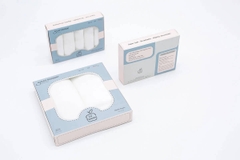 K002 Set 2 Khăn đa năng sợi tre lụa La Pomme (75x75) - Trắng